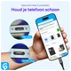 Stofdichte Plug (2-Pack) voor USB-C Poort iPhone 15/16/17-Series Zwart afbeelding 2