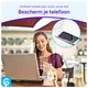 Stofdichte Plug (2-Pack) voor USB-C Poort iPhone 15/16/17-Series Zwart afbeelding 6