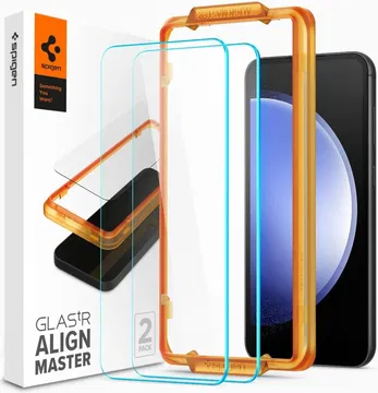 Spigen AlignMaster Samsung Galaxy S23 FE Screen Protector (2-Pack)