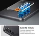 Spigen Optik Pro Samsung Galaxy S23 FE Camera Protector Zwart (2-Pack) afbeelding 4