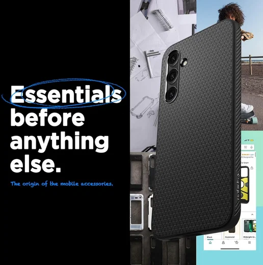 Spigen Liquid Air Samsung Galaxy S23 FE Hoesje Back Cover Groen afbeelding 5