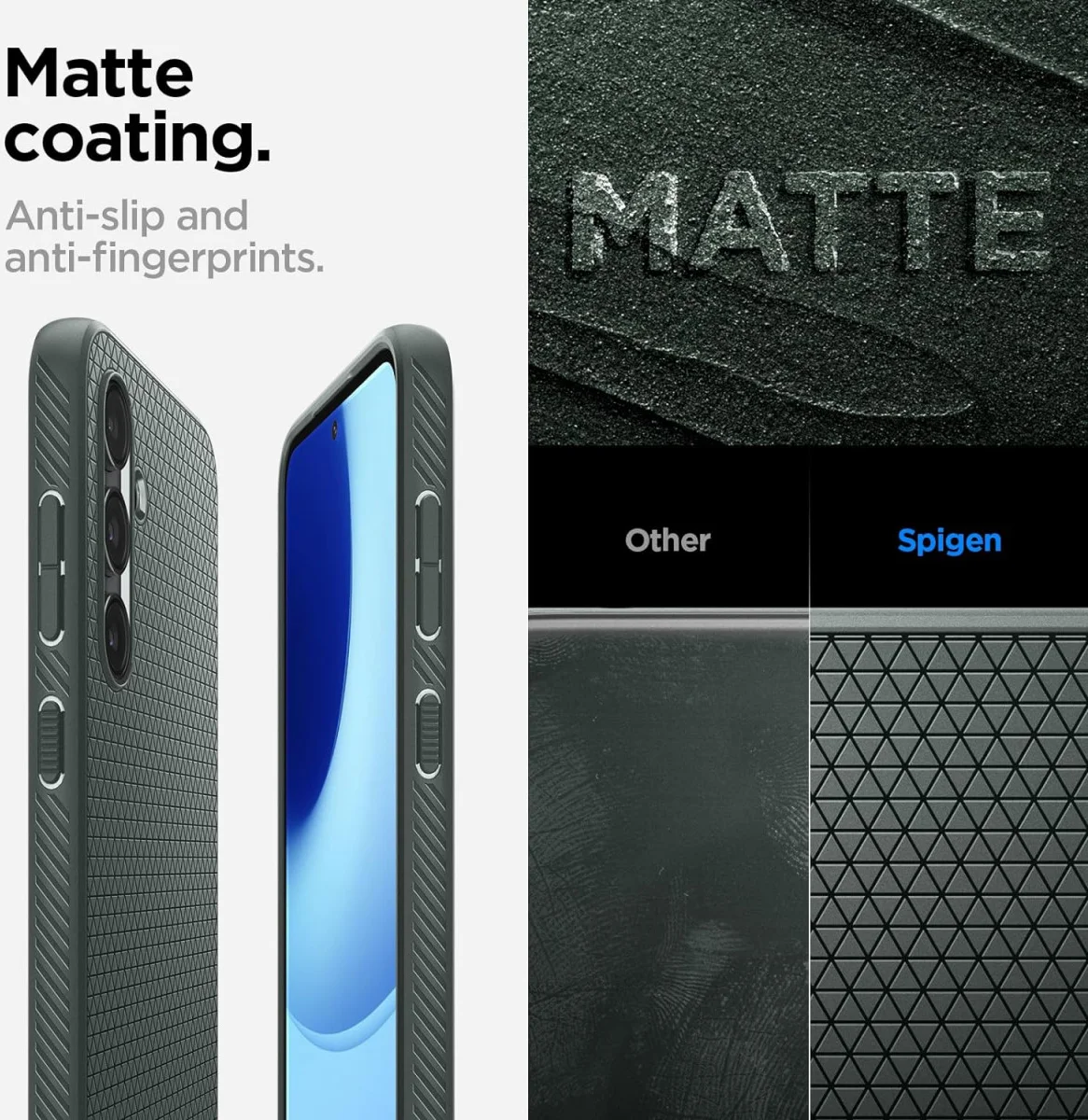 Spigen Liquid Air Samsung Galaxy S23 FE Hoesje Back Cover Groen afbeelding 6