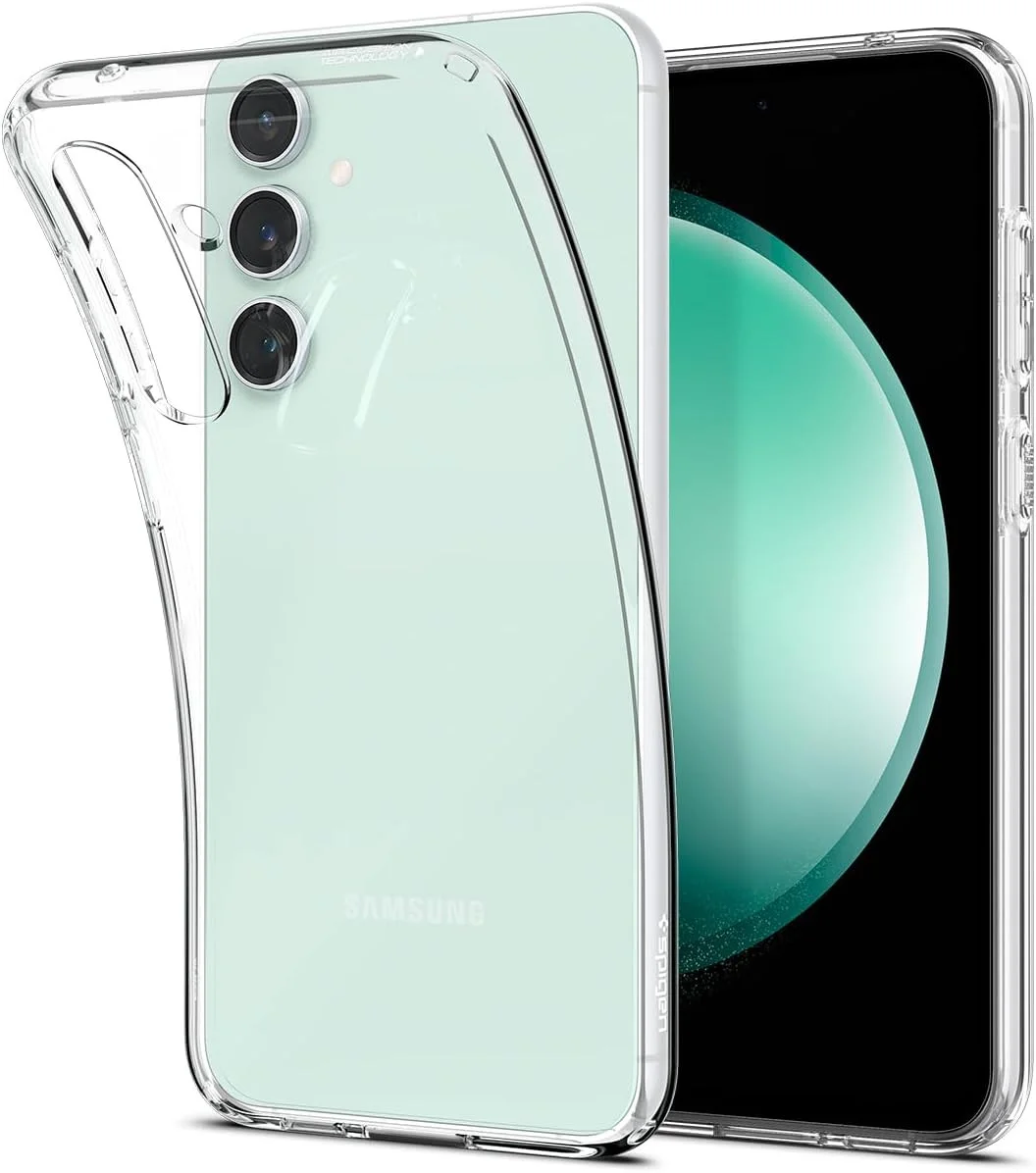 Spigen Liquid Crystal Samsung Galaxy S23 FE Hoesje Transparant afbeelding 1