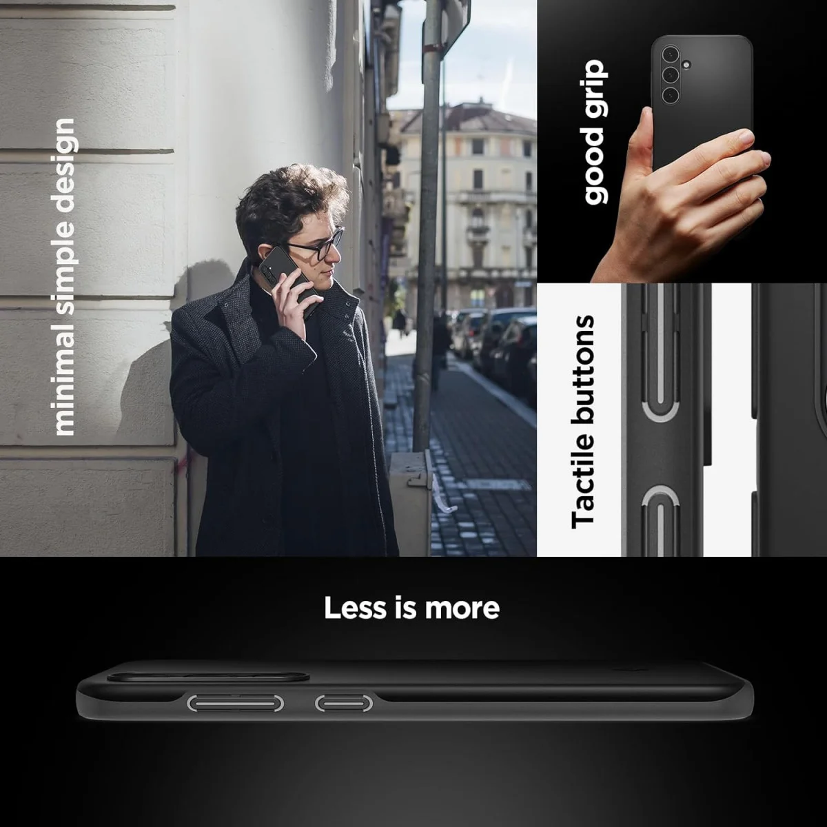 Spigen Thin Fit Samsung Galaxy S23 FE Hoesje Back Cover Zwart afbeelding 7