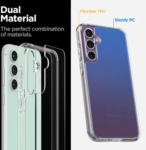 Spigen Ultra Hybrid Samsung Galaxy S23 FE Hoesje Transparant afbeelding 5