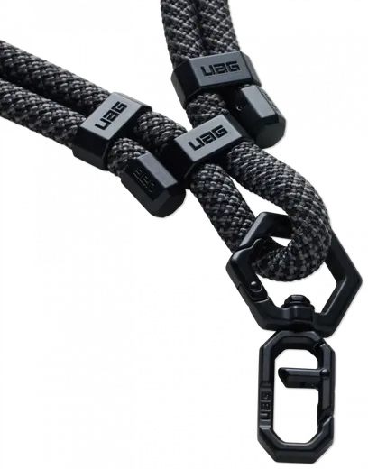 Urban Armor Gear Crossbody Lanyard Civilian 10mm Zwart/Grijs afbeelding 3