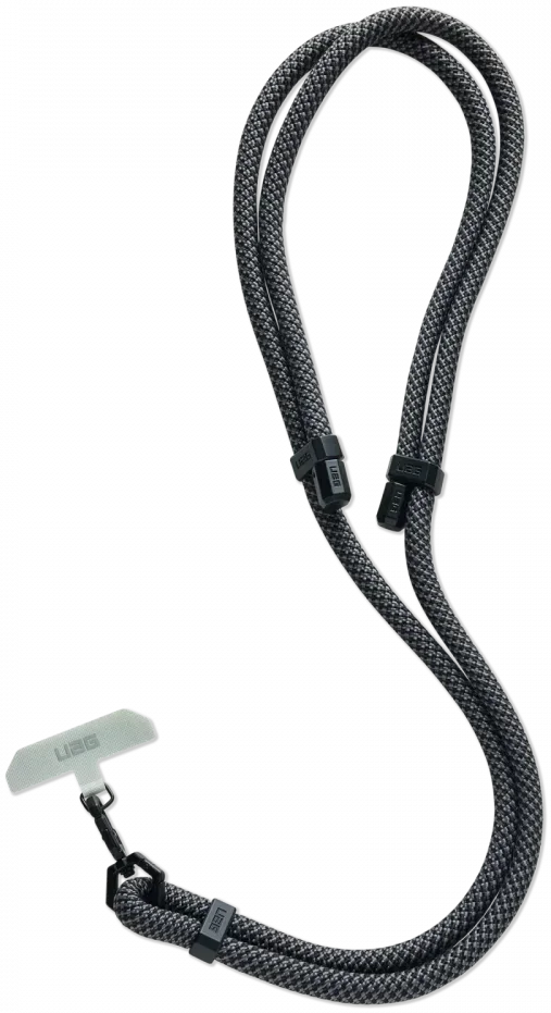 Urban Armor Gear Crossbody Lanyard Civilian 7mm Zwart/Grijs afbeelding 1