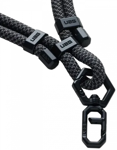 Urban Armor Gear Crossbody Lanyard Civilian 7mm Zwart/Grijs afbeelding 5