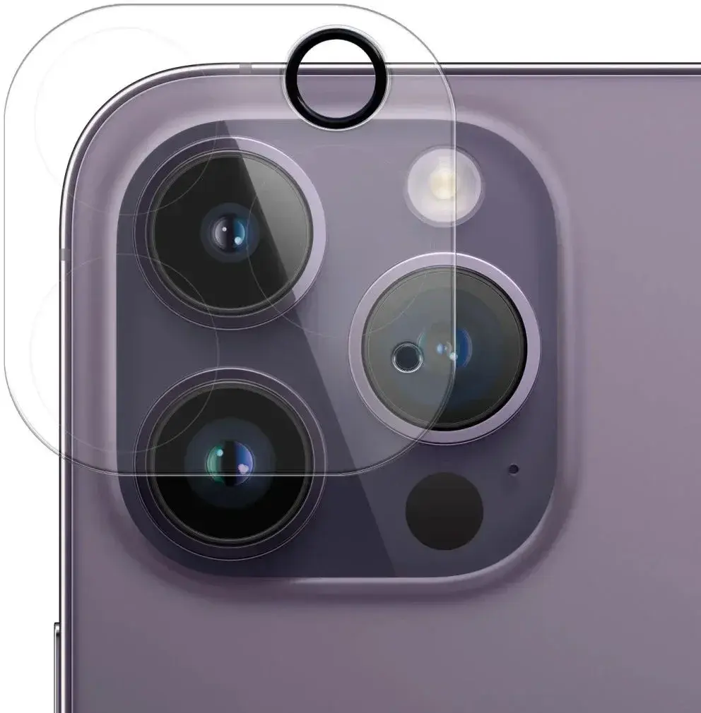 Apple iPhone 15 Pro Tempered Glass (2-Pack) + Camera Protector (2-Pack) afbeelding 2
