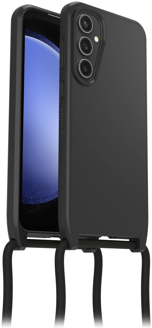 OtterBox React Necklace Samsung S23 FE Hoesje met Koord Zwart afbeelding 1