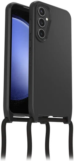 OtterBox React Necklace Samsung S23 FE Hoesje met Koord Zwart afbeelding 1
