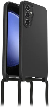 OtterBox React Necklace Samsung S23 FE Hoesje met Koord Zwart