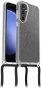 OtterBox React Necklace Samsung S23 FE Hoesje met Koord Glitter Clear
