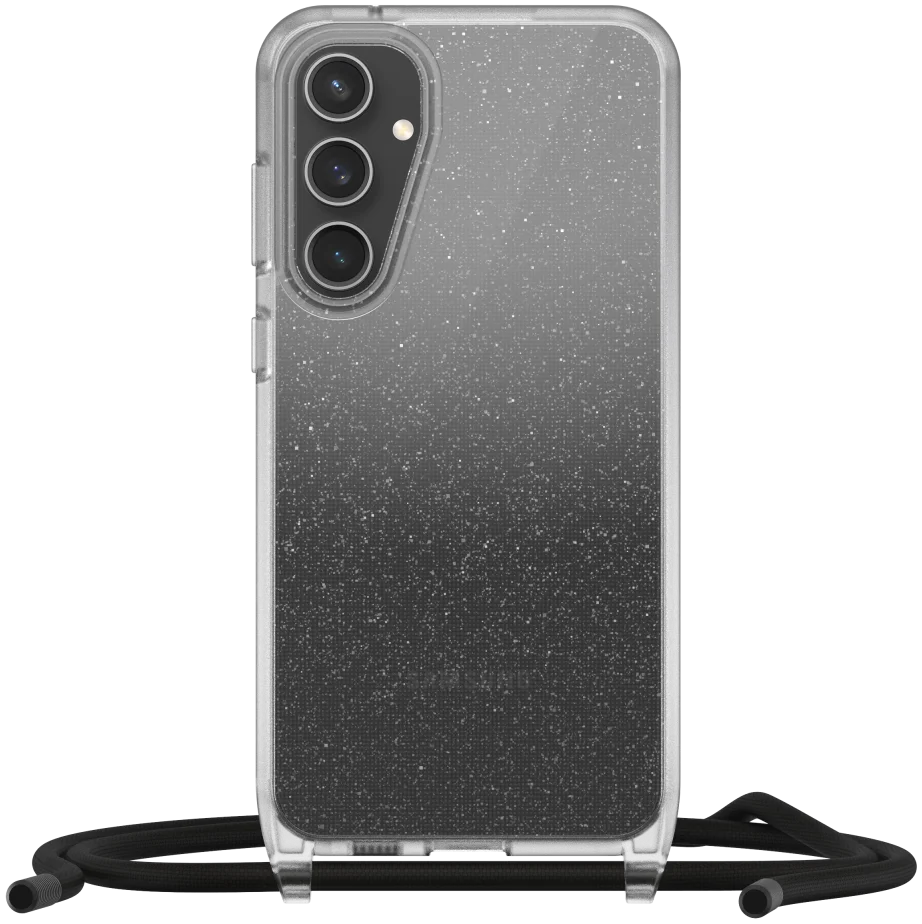 OtterBox React Necklace Samsung S23 FE Hoesje met Koord Glitter Clear afbeelding 5