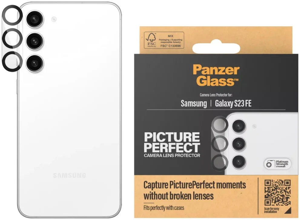 PanzerGlass PicturePerfect Samsung Galaxy S23 FE Camera Protector Glas afbeelding 1