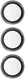 PanzerGlass Hoops Rings Samsung Galaxy S23 FE Camera Lens Protector afbeelding 3