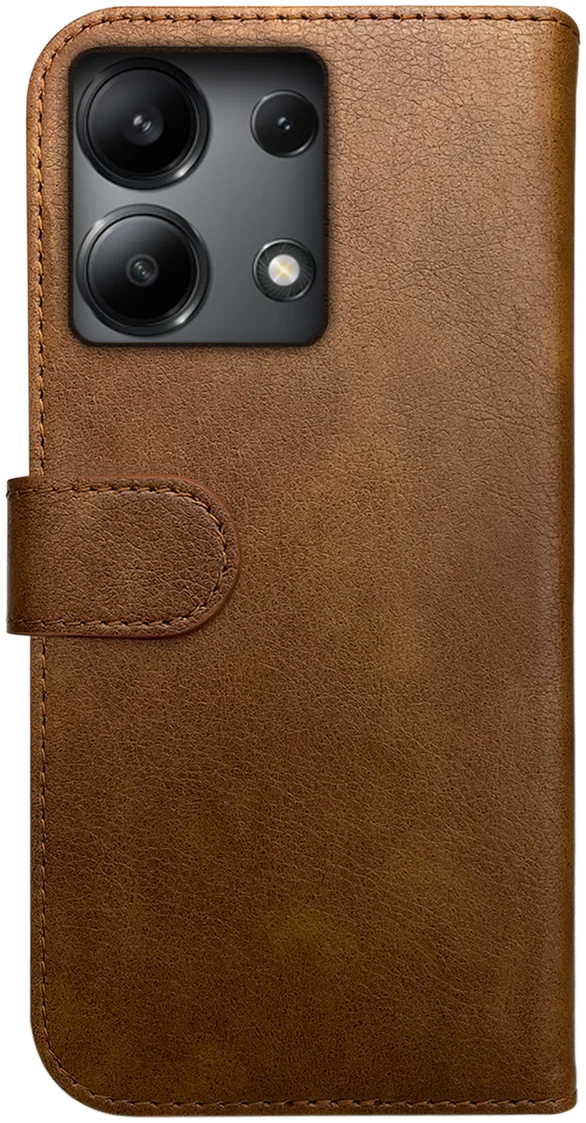 Rosso Element Xiaomi Redmi Note 13 5G Hoesje Book Case Wallet Bruin afbeelding 2