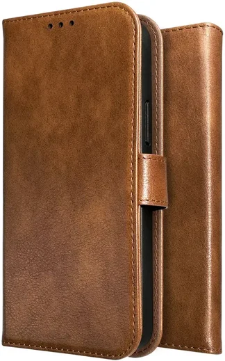 Rosso Element Motorola Moto G84 Hoesje Book Case Wallet Bruin afbeelding 5