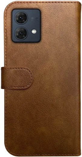 Rosso Element Motorola Moto G84 Hoesje Book Case Wallet Bruin afbeelding 2