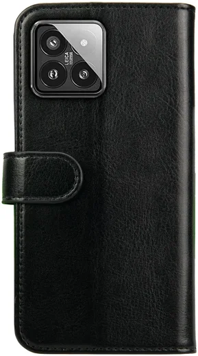 Rosso Element Xiaomi 14 Hoesje Book Case Wallet Zwart afbeelding 2