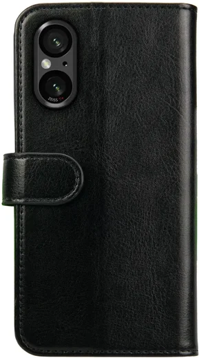 Rosso Element Sony Xperia 5 V Hoesje Book Case Wallet Zwart afbeelding 2