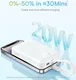Baseus 10.000 mAh Powerbank MagSafe Ingebouwde Lightning Kabel Wit afbeelding 4