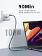 UGREEN 5A Gevlochten USB-C naar USB-C Kabel 100W Fast Charge 2M Zwart afbeelding 5