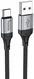 Hoco X102 3A Fast Charge USB naar USB-C Laadkabel 1M Zwart afbeelding 1
