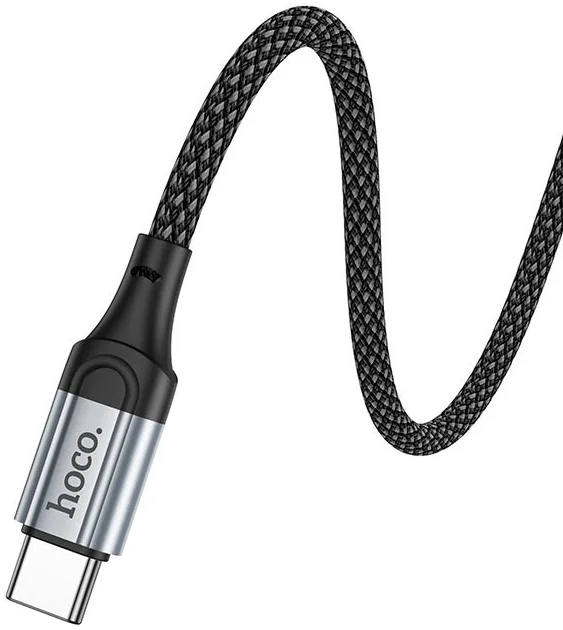 Hoco X102 3A Fast Charge USB naar USB-C Laadkabel 1M Zwart afbeelding 6