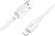 Hoco X96 2.4A Fast Charge USB naar Lightning Laadkabel 1M Wit afbeelding 1