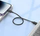 Hoco X96 20W Fast Charge PD USB-C naar Lightning Laadkabel 0.25M Zwart afbeelding 3