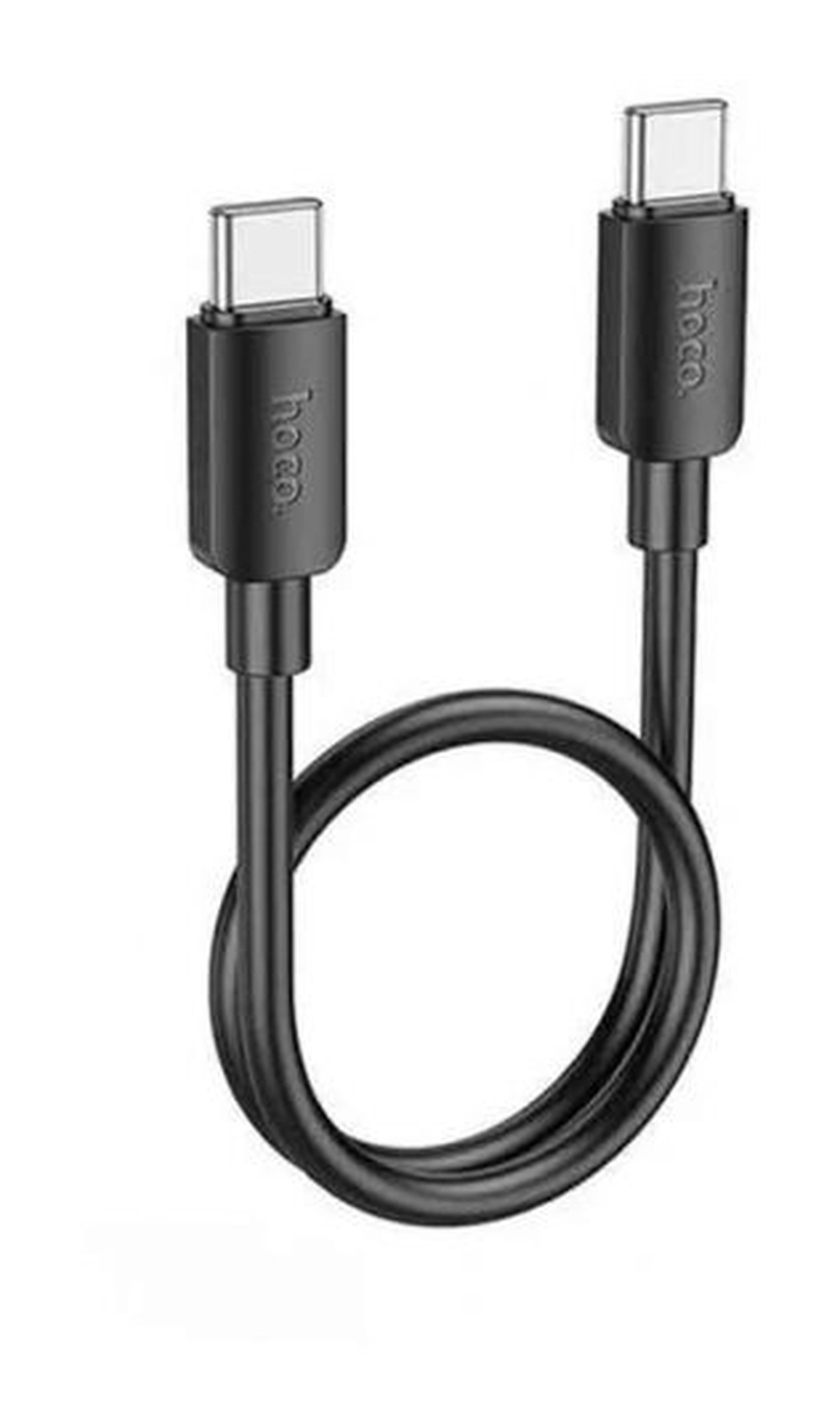 Hoco X96 60W Fast Charge PD USB-C naar USB-C Laadkabel 0.25M Zwart afbeelding 4