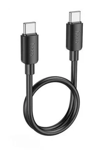 Hoco X96 60W Fast Charge PD USB-C naar USB-C Laadkabel 0.25M Zwart afbeelding 4