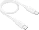 Hoco X96 60W Fast Charge PD USB-C naar USB-C Laadkabel 0.25M Wit afbeelding 2