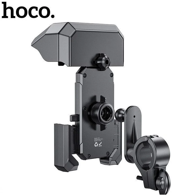 Hoco H31 Universele Verstelbare Telefoonhouder voor Motor/Fiets Zwart afbeelding 6
