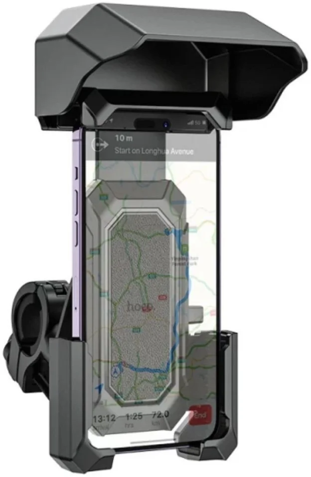 Hoco H31 Universele Verstelbare Telefoonhouder voor Motor/Fiets Zwart afbeelding 7