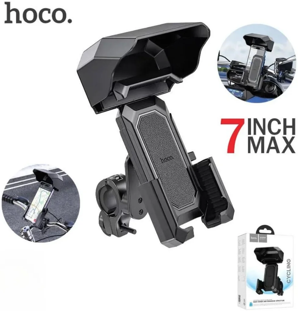 Hoco H31 Universele Verstelbare Telefoonhouder voor Motor/Fiets Zwart afbeelding 8