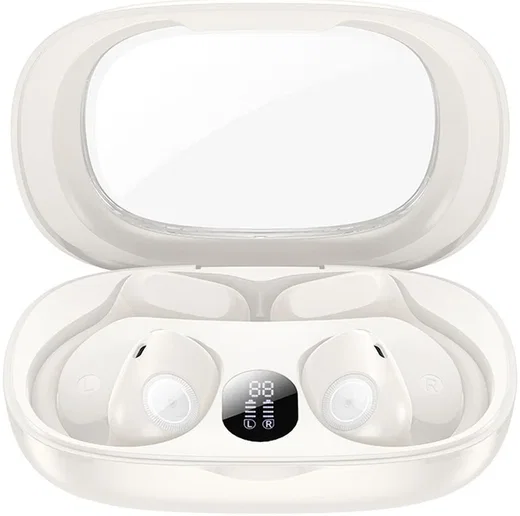 Hoco EA1 True Wireless Headset Draadloze Open-Ear Oordopjes Wit afbeelding 2