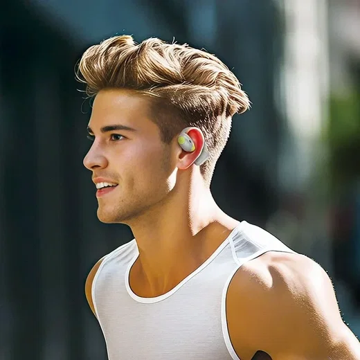 Hoco EA1 True Wireless Headset Draadloze Open-Ear Oordopjes Wit afbeelding 4