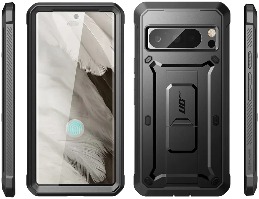 SUPCASE UB Pro Google Pixel 8 Pro Hoesje Full Protect Kickstand Zwart afbeelding 12