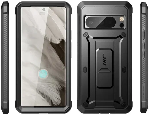 SUPCASE UB Pro Google Pixel 8 Pro Hoesje Full Protect Kickstand Zwart afbeelding 12