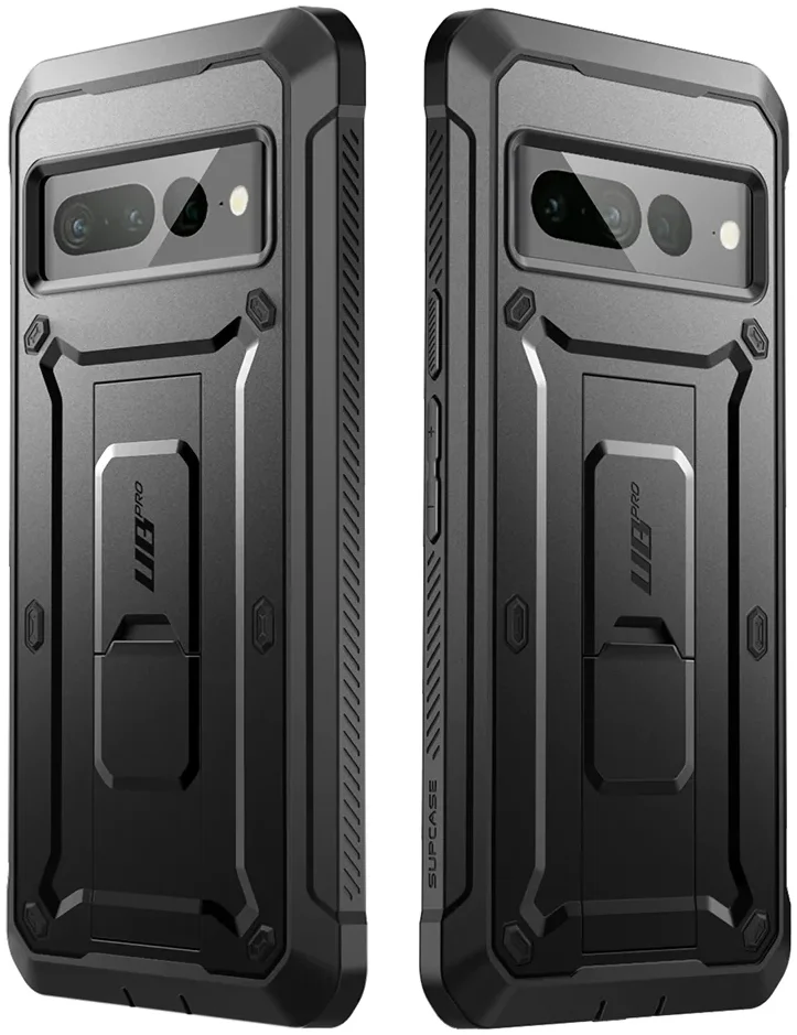 SUPCASE UB Pro Google Pixel 8 Hoesje Full Protect Kickstand Zwart afbeelding 11