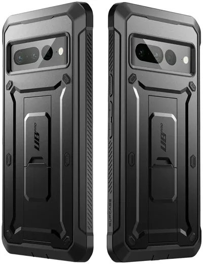 SUPCASE UB Pro Google Pixel 8 Hoesje Full Protect Kickstand Zwart afbeelding 11