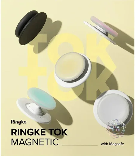 Ringke Tok MagSafe Popsocket Telefoon Greep en Standaard Mint afbeelding 2