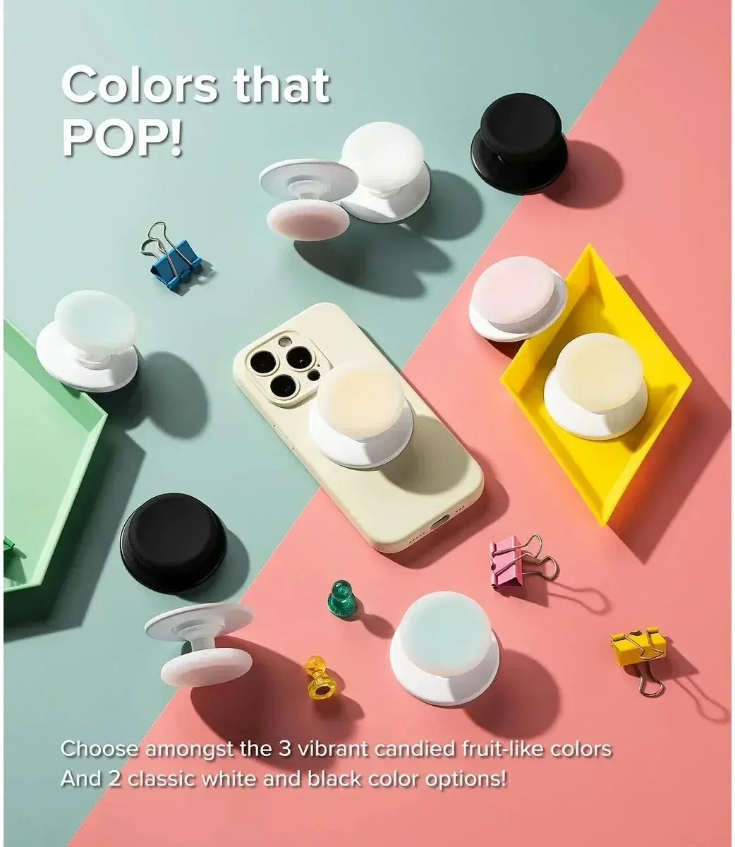 Ringke Tok MagSafe Popsocket Telefoon Greep en Standaard Mint afbeelding 5