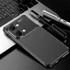 OnePlus Nord 3 Hoesje Siliconen Carbon TPU Back Cover Zwart afbeelding 5