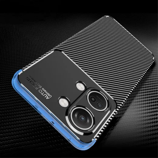 OnePlus Nord 3 Hoesje Siliconen Carbon TPU Back Cover Zwart afbeelding 6