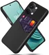 OnePlus Nord 3 Hoesje met Kaarthouder Back Cover Zwart afbeelding 1