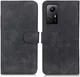 KHAZNEH Xiaomi Redmi Note 12S Hoesje Retro Wallet Book Case Zwart afbeelding 2
