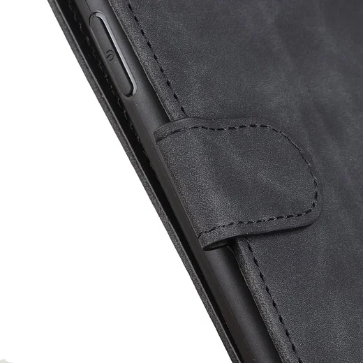 KHAZNEH Xiaomi Redmi Note 12S Hoesje Retro Wallet Book Case Zwart afbeelding 6